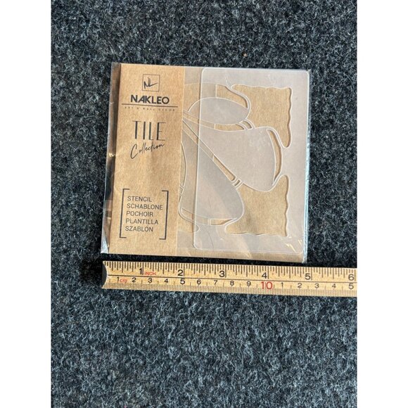 Nakleo Tile Collection Stencil Durable Flexible & Washable Perfect For Craftin - Picture 2 of 4